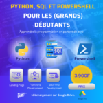 sql, python, powershell